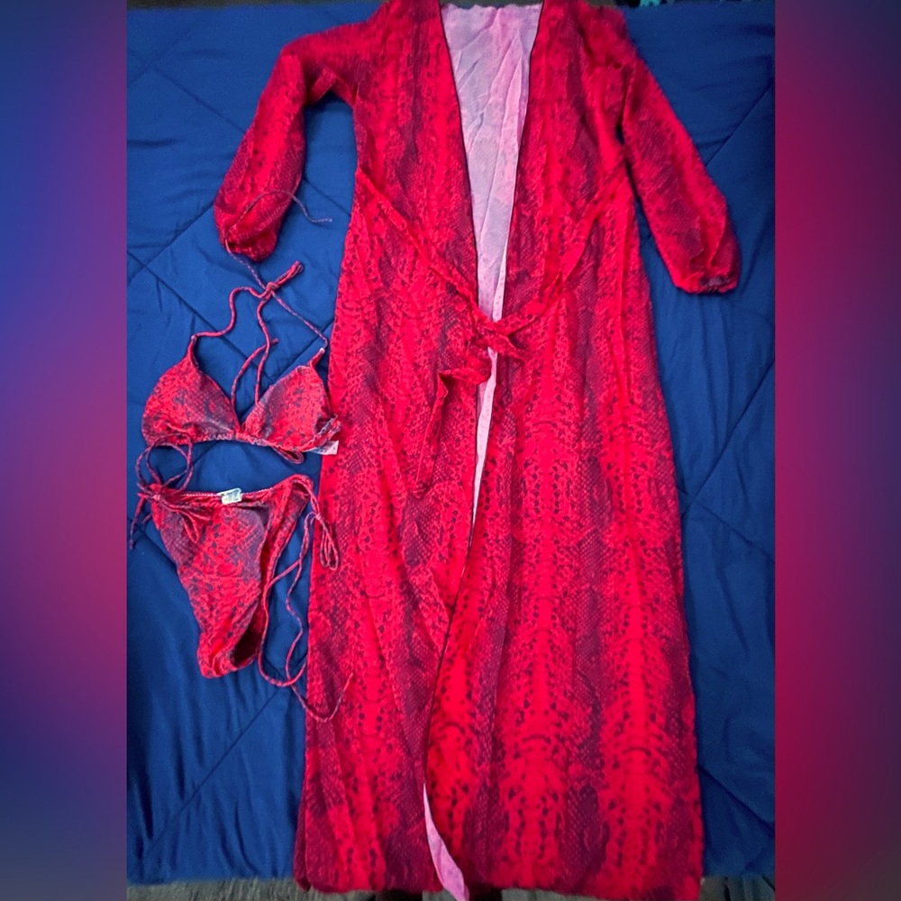 3 piece Bathing Suit Set